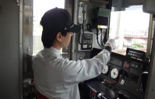 構内入換作業(在来線)